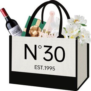 Brand New Tote 30th Blue Fun